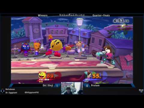 Nebulous Prime Sm4sh Singles #53: Winners - Quarter-finals: DA | Sinji vs. Protom