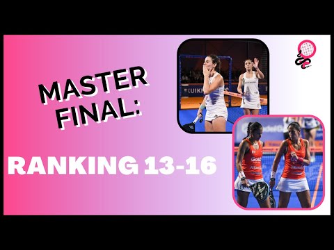 MASTER FINAL WPT: RANKING DEL 13-16 *WORLD PADEL TOUR*