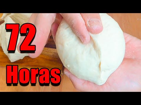 Masa pizza fermentación lenta