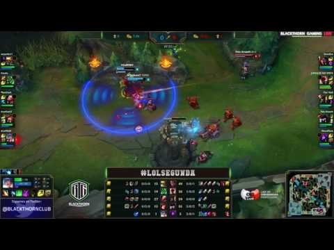 BlackThorn Gaming: Clasificatorio 2º División LVP - Fancast