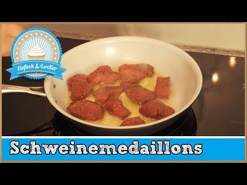 Schweinemedaillons braten - So wird es gemacht 🐷