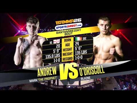 Blaine O'Driscoll vs Mark Andrew full fight
