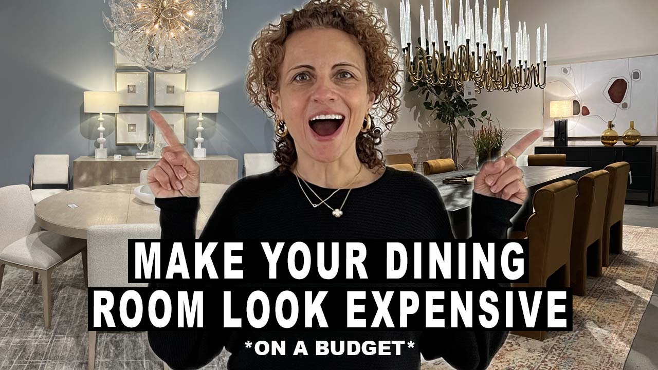 How To Make Your Dining Room LOOK EXPENSIVE Affordably | Design Tips