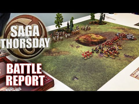 My first VIDEO Saga Battle Report. Last Romans vs Mutataww'ia with Tom. SAGA THORSDAY 164