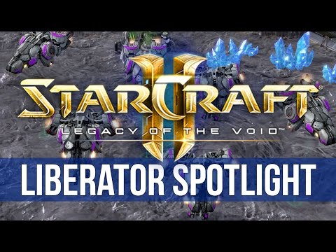 StarCraft 2: Legacy of the Void - Liberator Spotlight! (4K)