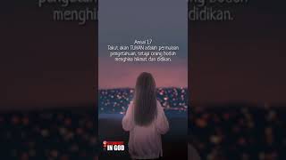 Download lagu STORY WA 30 DETIK RENUNGAN ROHANI KRISTEN: HIKMAT KEHIDUPAN #shorts mp3 Download lagu STORY WA 30 DETIK RENUNGAN ROHANI KRISTEN: HIKMAT KEHIDUPAN #shorts mp3