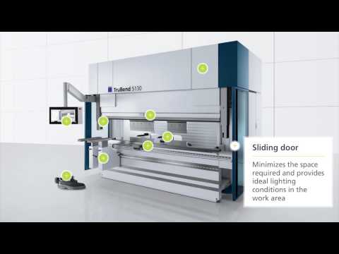 TRUMPF bending: TruBend Series 5000 (2014) - Innovative highlights