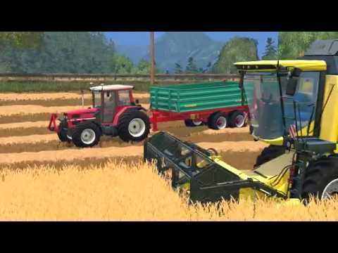 [Ls15] Getreide Ernte im Wildbach Tal | 1080P | 60FPS