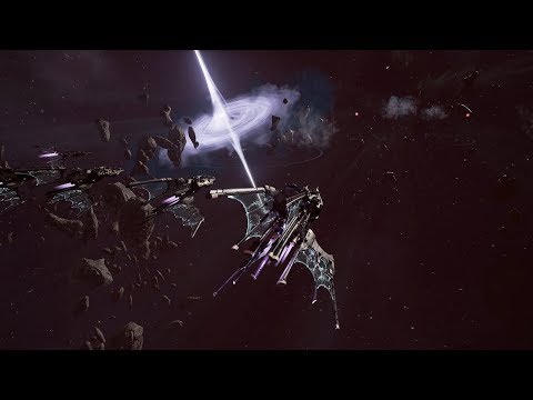 Eldar Corsairs (Ulthwe) vs Space Marines! Rank 43 - Battlefleet Gothic Armada