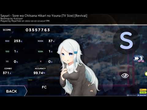 Osu! Replay | Sore wa Chiisana Hikari no Youna [revival] HDDT FC 345pp
