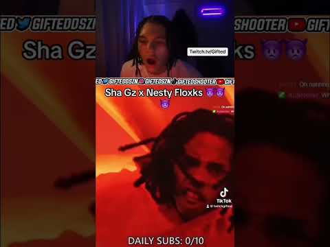 Sha Gz X Nesty Floxks 👿👿👿 #kaicenat #gifted #hiphopmusic #kai #twitch #musicgenre #amp #rap #drill