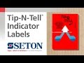 Protect Your Shipments with Tip-N-Tell Indicator Shipping Labels | Seton