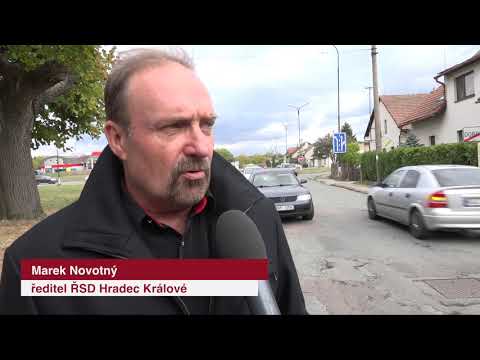 Zahájení stavby okružní křižovatky v Dobrušce