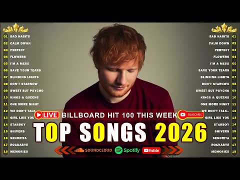 Bruno Mars, Rihanna, The Weeknd, Ed Sheeran, Adele, Dua Lipa, Maroon 5 🍁 Billboard Top 50 This Week