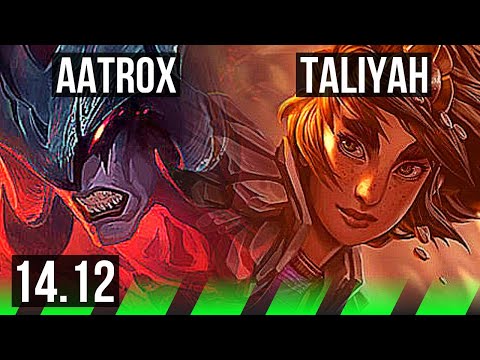 AATROX vs TALIYAH (JGL) | Legendary, 16/3/7, 900+ games | EUNE Master | 14.12
