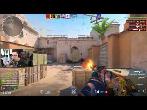 shroud being headshot machine in CS2