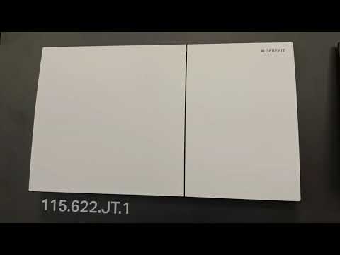 Geberit 115.622.JT.1 Змивна клавіша Geberit Sigma70: Білий матовий / Легко чиститься