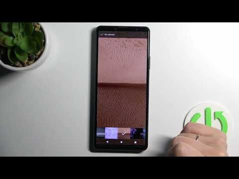 SONY Xperia 10 IV - How To Change Lock Screen Wallpaper