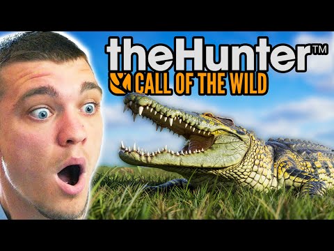 Hunting Down a Giant Diamond Crocodile!