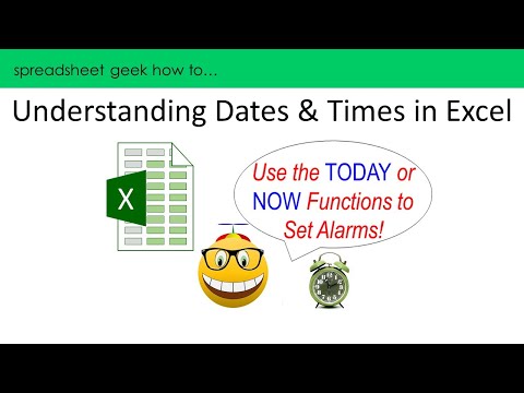 How To:  Understanding Excel's Date & Time Functions
