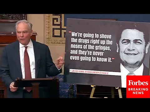 Video | Tim Kaine Goes Scorched Earth On Trump, Hegseth After Convicted Drug Trafficker Is Pardoned