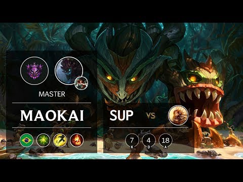 Maokai Support vs Leona - BR Master Patch 10.1