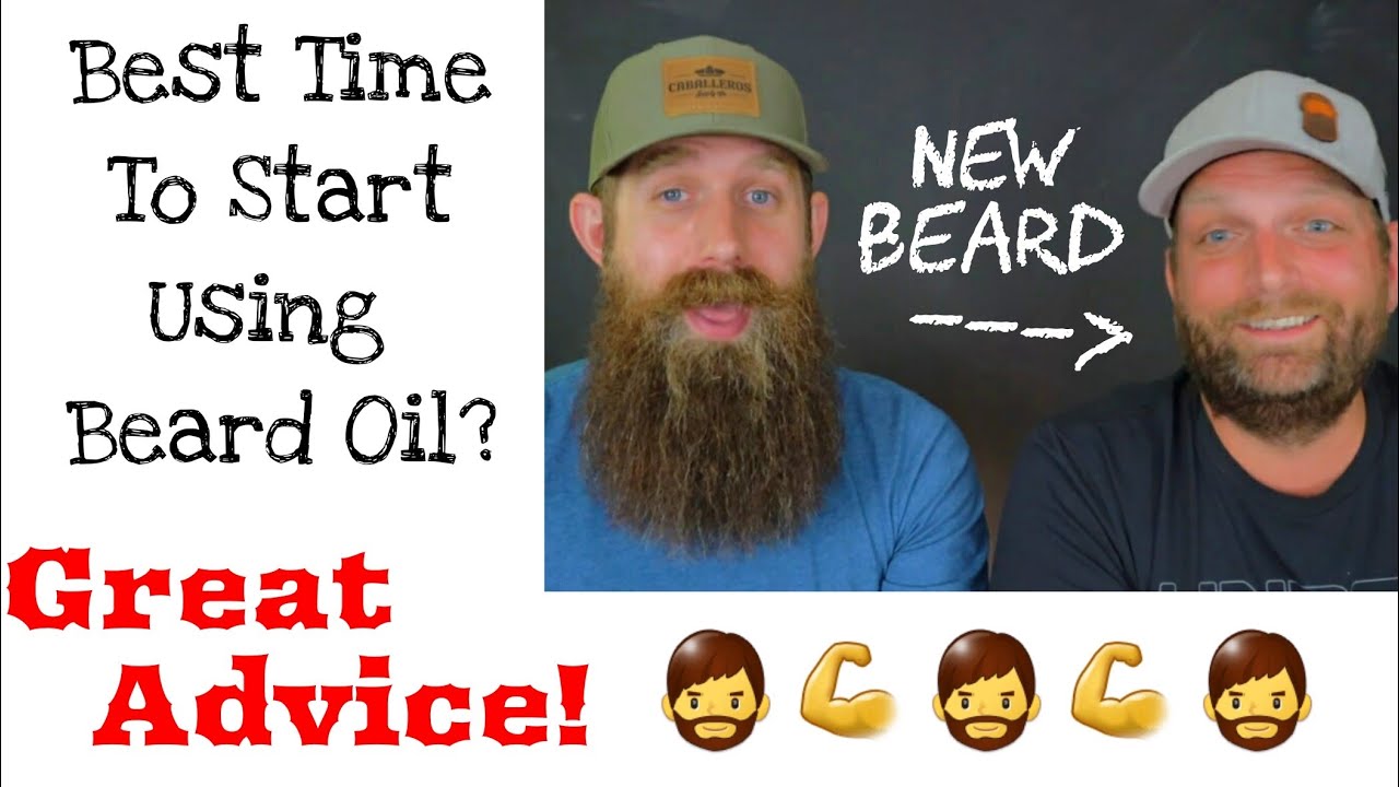When to Start Using Beard Oil!