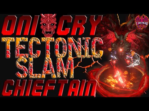 [Path of Exile 3.13 Ritual] - ONI GOROSHI TECTONIC SLAM CHIEFTAIN - BIG AOE! - League Start Viable