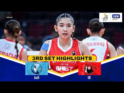 UE vs. AdU | SET 3 HIGHLIGHTS | UAAP SEASON 88 WOMEN’S VOLLEYBALL | FEB. 21, 2026