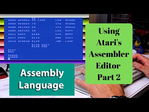 Using Atari's Assembler Editor Part 2