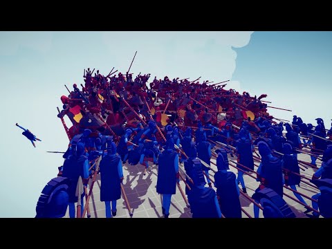 BIG CAVALRY CHARGE vs 100x EVERY SPEAR UNIT - TABS | Totally Accurate Battle Simulator