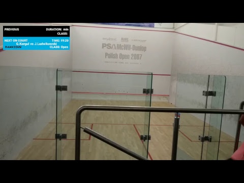 Rankedin - court Kort 1 - Atlantic Squash Tournament Pzsq Ka