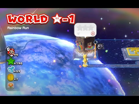 Mario 3D World | World Star-1 | Rainbow Run