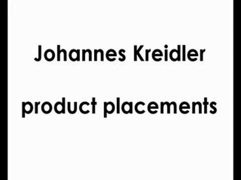 Johannes Kreidler - product placements (music piece)