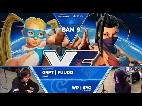 SFV: GRPT | Fuudo vs WP | Syo - Battle Arena Melbourne 9 Pools - CPT 2017