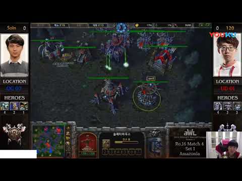 ❤❤❤ AWL小组赛 120 VS soin（infi&TH000解说） 超清