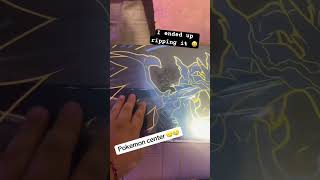 Pokemon Center Flames Me #shorts #pokemon #pokemontcg #pokemoncards #pokemoncommunity #pokemonshorts