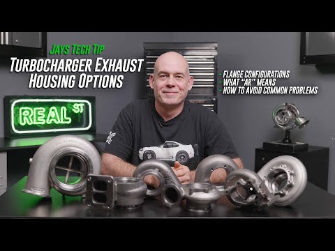 Turbocharger Exhaust Housing Options - Jays Tech Tip