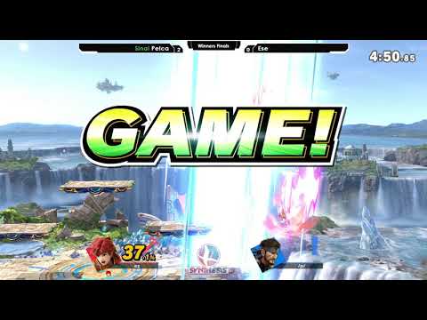 Smash Ultimate: Ese (Roy) V Sinai | Pelca (Snake) - Synthesis 34 Tournament SSBU