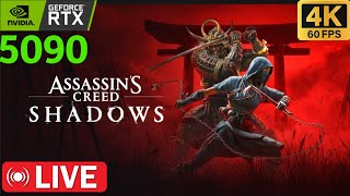🔴 LIVE : Assassins Creed PC (4K60) - New Update - Nightmare Mode! 🔴 RTX 5090
