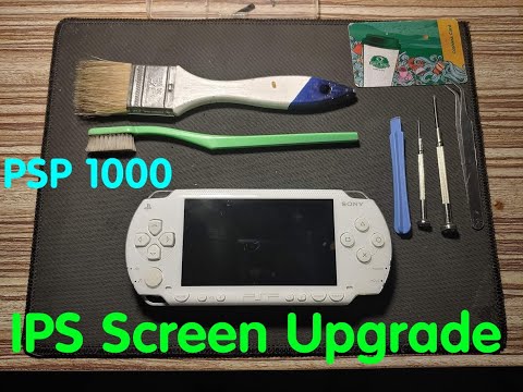 PSP 1000 IPS Screen Replacement