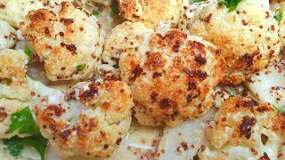 כרובית אפויה קריספית מעולה  Cauliflower baked in the oven is quick and delicious בקלי קלות-הערוץ (ליהי קרויץ - מטבח בקלי קלות) - התמונה מוצגת ישירות מתוך אתר האינטרנט יוטיוב. זכויות היוצרים בתמונה שייכות ליוצרה. קישור קרדיט למקור התוכן נמצא בתוך דף הסרטון