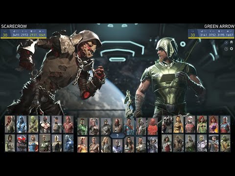 INJUSTİCE 2 | SCARECROW VS SWAMP THING  (LVL 30 VS LVL 30)