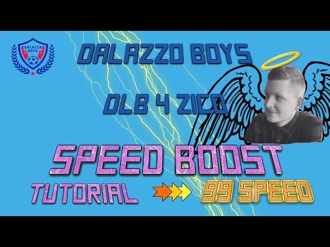 FIFA 17 99 OP SPEED BOOST TUTORIAL - 99 SPEED BOOST WITH ANY PLAYER