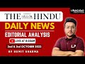 The Hindu Daily Newspaper Analysis 2nd 3rd OCTOBER 2023 Current Affairs UPSC 2023