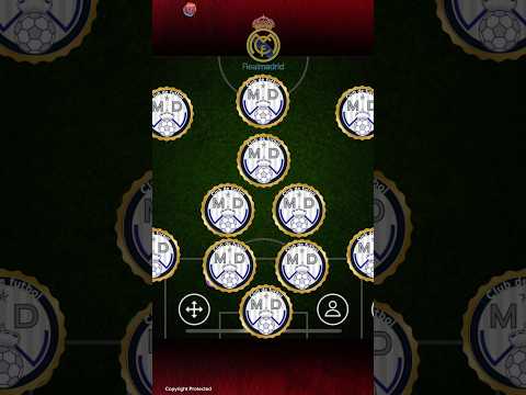 🔥 Real Madrid Max Rated Squad in eFootball 2025 – Royal Power XI! ⚪👑