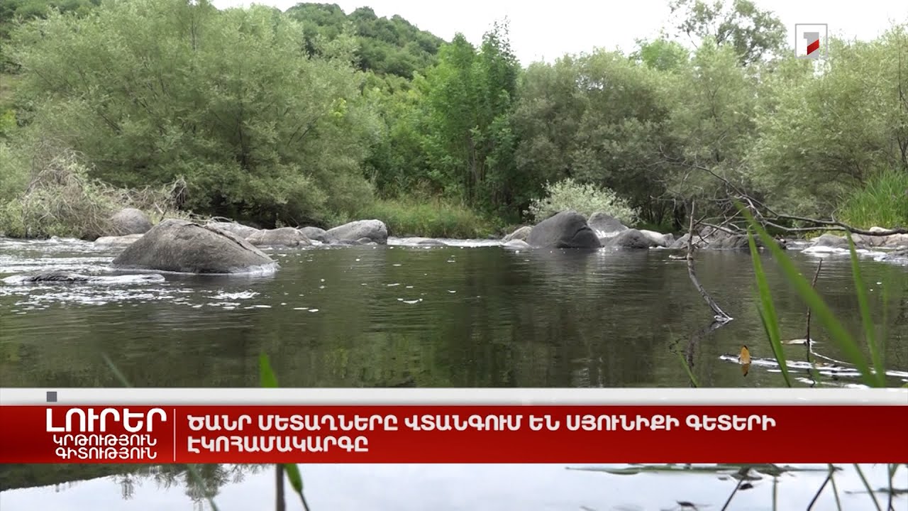 Ծանր մետաղները վտանգում են Սյունիքի գետերի էկոհամակարգը