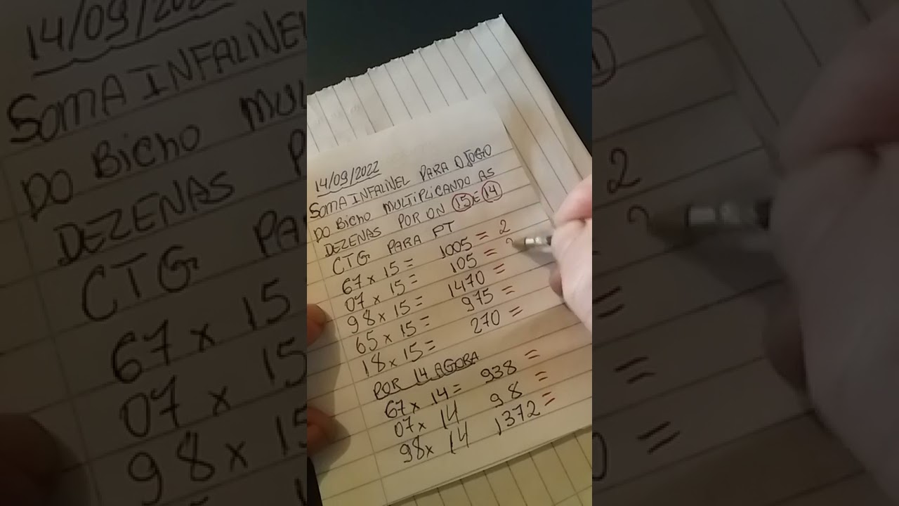 Soma Infalível para o jogo do bicho Nunca vista pela primeira vez Na Mosca!!!