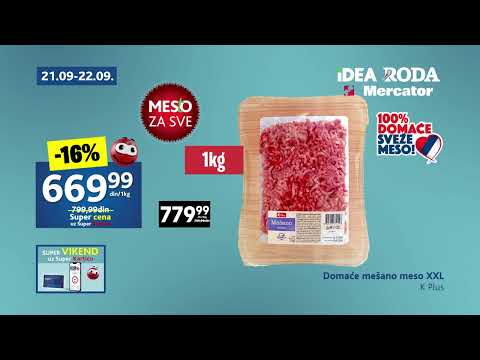 IDEA RODA MERCATOR I Super vikend 21 - 22.09.2024.