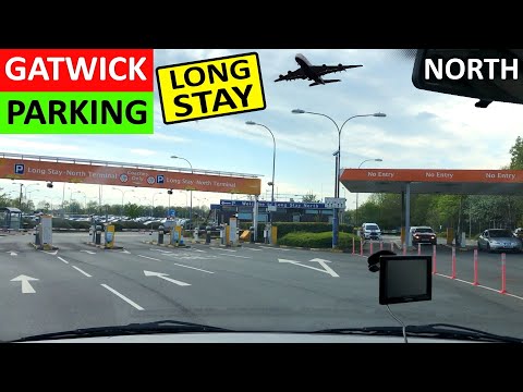 Gatwick Airport Parking North Terminal Long Stay Car Park How to get there and How to Exit Video